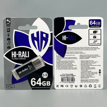 USB флешка 64Gb USB 3.0 для хранения данных Hi-Rali Rocket