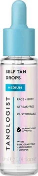 Капли для автозагара Tanologist Self Tan Medium 30 мл (5035832023465)