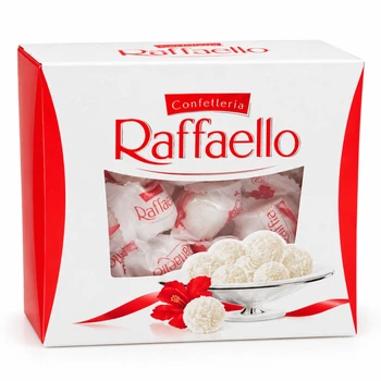 Цукерки Ferrero Raffaello з мигдалем та кокосовою стружкою 260 г
