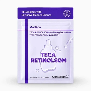 Набор масок для лица Centellian24 Madeca TECA Retinolsome 0.2 Firming Serum Mask, 7 шт