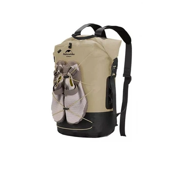 Рюкзак туристический водостойкий Naturehike NH21FSB04 40 л Бежевый