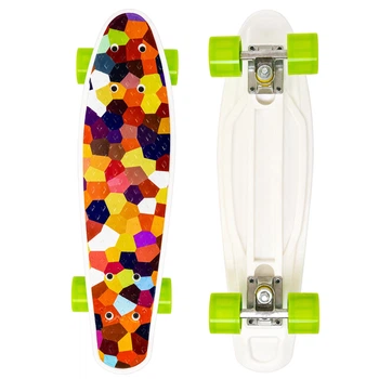 Пенни борд Penny Board круизер пластиковый 22' SP-Sport HB-13-6 мультиколор