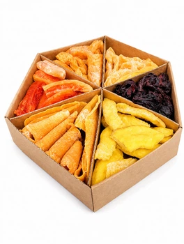 Подарочный набор из натуральных сухофруктов без сахара "Healthy 6" 890 г