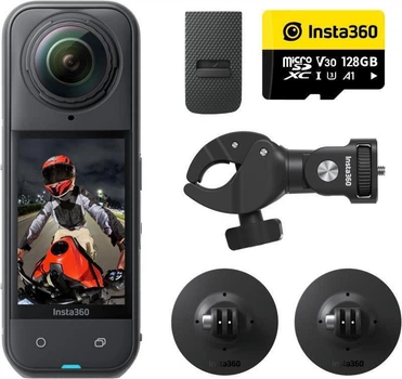 Экшн-камера Insta360 X5 Motorcycle Multiview Bundle (CINSAAHA_X502)