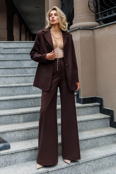 Костюм Jadone Fashion Рокси S коричневый