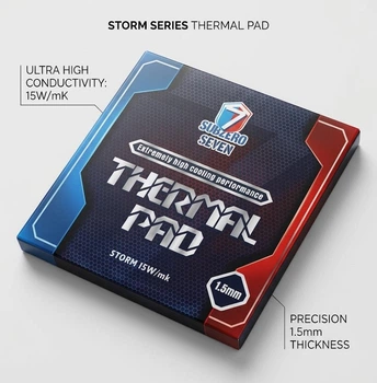 Термопрокладка SubZero Seven Storm 15 W/mK 100x100x1.5 мм