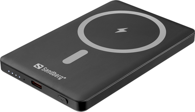УМБ Sandberg Saver Magnet 5000 mAh 20W Black (5705730320965)