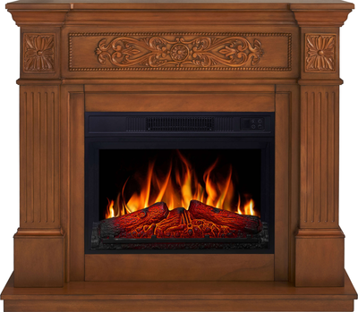 Каминокомплект ArtiFlame Toscana с эффектом пламени, обогревом и звуком горения огня Дуб