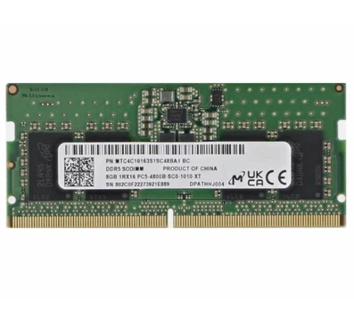 Оперативна памʼять для ноутбуків Sodimm DDR5 Micron 8Gb 4800Gz - Уценка