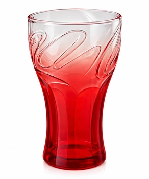 Склянка Coca Cola червоний прозорий 330 мл