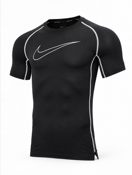 Компрессионная футболка Pro Combat (XL) черная.