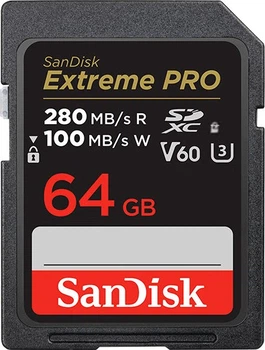 Карта пам'яті SANDISK SDXC 64GB Class 10 UHS-II U3 V60