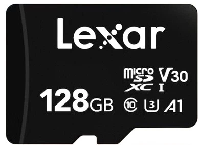 Карта памяти Lexar microSDXC 128GB Class 10 UHS-I U3 V30