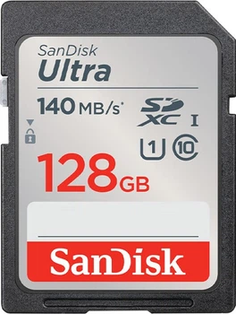 Карта пам'яті SanDisk Ultra SD 128 ГБ U1 Class 10 Extreme High-Speed