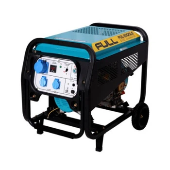 Генератор FULL дизельний FDL9000LE, 230 V, 50 Hz, 6.8kW, 12,5 л, 2 л/год, ручний/електростартер (без АКБ) (FDL9000LE)