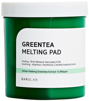 Педи для обличчя Barulab Greentea тонізуючі 150 шт (8809420800748)
