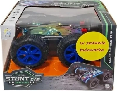 Samochód zdalnie sterowany Swede Stunt Car Rolling Niebeski G9345 22483 (5902496222483)