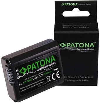 Акумулятор PATONA Premium Akumulator Sony NP-FW50 do NEX.3 NEX.3C NEX.5 NEX.5A (4055655137744)