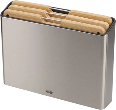 Набір обробних дощок Joseph Joseph Folio Steel Bamboo 3 шт (5028420008425)