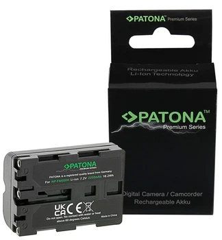 Акумулятор PATONA Premium do Sony NP-FM500H Alpha DSLR-A100 DSLR-A100H 57 65 (4260317091504)