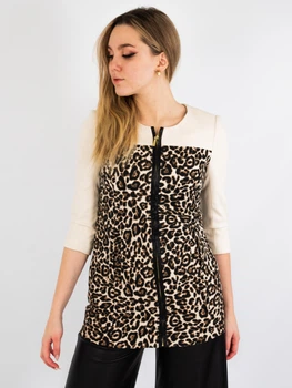Кардиган на блискавці Vero Moda 314133009 XS (86209XS) Тваринний принт