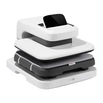 Термопрес HTVRONT Auto 2 Digit White (6976230004542)