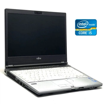 Ноутбук Б-класс Fujitsu LifeBook S760 / 13" (1366x768) TN / Intel Core i5-520M (2 (4) ядра по 2.4 - 2.93 GHz) / 4 GB DDR3 / 120 GB SSD / Intel HD Graphics / DVD-RW б/у