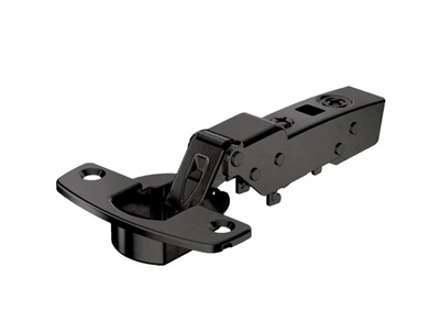 Петля Hettich Sensys 8675, полунакладная, угол открытия 110°, без пружины, черный обсидиан