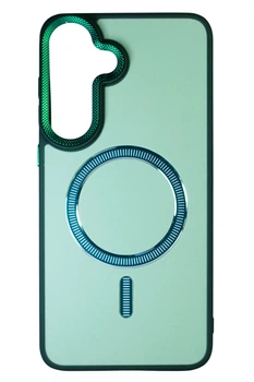 Чохол-накладка Bonbon Magsafe для Samsung S26 FE / S25 FE Green