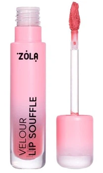 Помада матовая бархатная Zola Velour Lip Souffle 01 Rose Dream