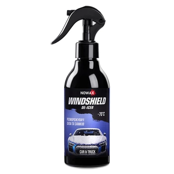 Розморожувач скла та замків Nowax Windshield De-Icer 280мл NX86903