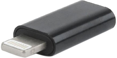 Адаптер Cablexpert Apple Lightning - USB Type-C Black (A-USB-CF8PM-01)