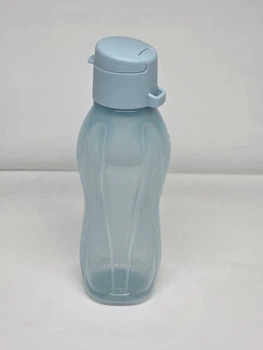 Еко-пляшка Tupperware, блакитна, об’ємом 310 мл з клапаном