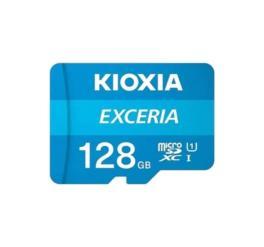 Карта памяти Kioxia microSDXC 128GB Exceria G2 UHS-I U3 V30 + SD Adapter (LMEX2L128GG2)