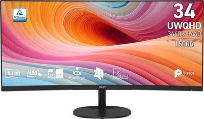 Монитор 34" MSI PRO MP341CQ E12