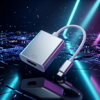 Конвертер преобразователь Type-C - HDMI 4К V2.1 DuoLink