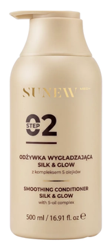 Кондиціонер для волосся SunewMed+ Silk & Glow розгладжувальний 500 мл (5904811065256)