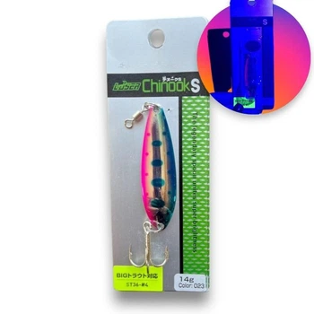Блесна CHINOOK 10g - колебалка на щуку, окуня(Fishing )(8108-28)