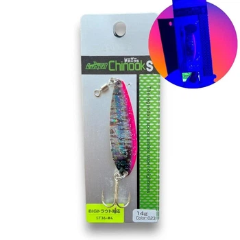 Блесна CHINOOK 10g - колебалка на щуку, окуня(Fishing )(8108-18)
