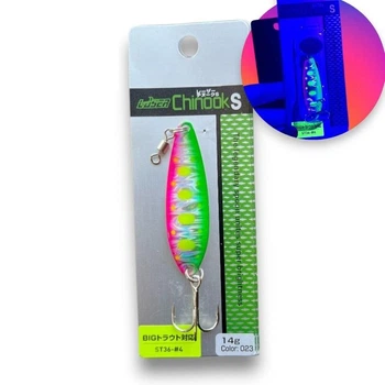 Блесна CHINOOK 10g - колебалка на щуку, окуня(Fishing )(8108-6)