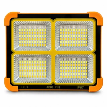 Светодиодный прожектор JING PIN 336 LED на солнечной батарее с 4 режимами освещения IP67