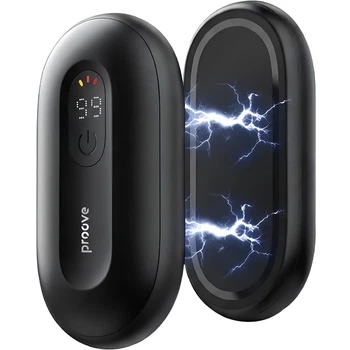 Грелка для рук аккумуляторная Proove HeatPod heating hand warmer (2-4h, 2000mAh, 45-65°C). Black