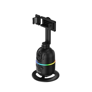 Смарт-штатив аккумуляторный блогера BAVIN AP-37 AI AUTO FACE TRACKING 360° RGB с функцией отслеживания лица Black