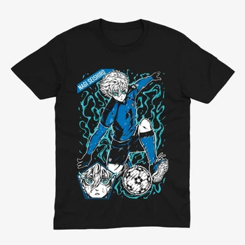 Футболка Blue Lock Наги Сейширо Черный 3XL (kr4-311-black-3XL)