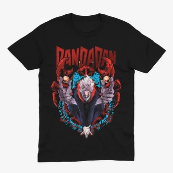 Футболка Dandadan Окарун з золотими кульками Чорний 3XL (kr4-135-black-3XL)