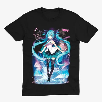 Футболка Hatsune Miku Космос Черный S (kr4-260-black-S)