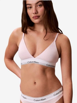 Бюстгальтер без кісточок бавовняний Calvin Klein 380962369 M Рожевий (1162863460)
