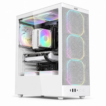 Комп’ютер персональний 2E Rational AMD R5-7500F, 16Gb, F1TB, NVD5060TI-8, B650, 2E-V8210W, 750W, FreeDos, білий (2E-13260)
