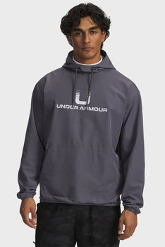 Чоловічий темно-сірий анорак UA Unstoppable Wvn Hoodie Under Armour M 6003864-025
