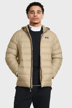 Чоловічий бежевий пуховик LEGEND DOWN HOODED JACKET Under Armour S 1385837-299